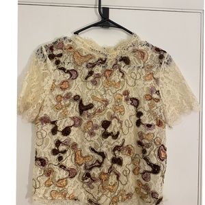 ZARA Lace Shirt